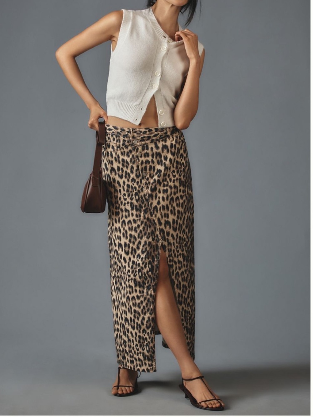 Baum und Pferdgarten Sigge Leopard Maxi Skirt Size6